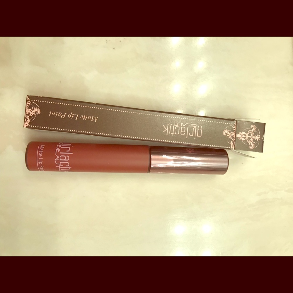 Girlactik Beauty Matte Lip Paint Demure